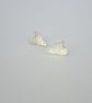  Sterling Silver Folk Heart Textured  Earrings - Image 3