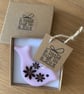 A little hug in a box patterned pink bird gift - Image 1