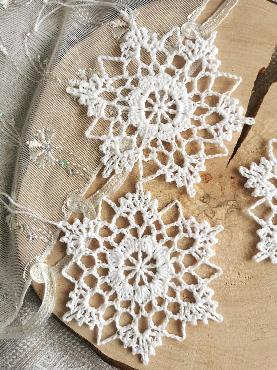 Snowflake ornaments 