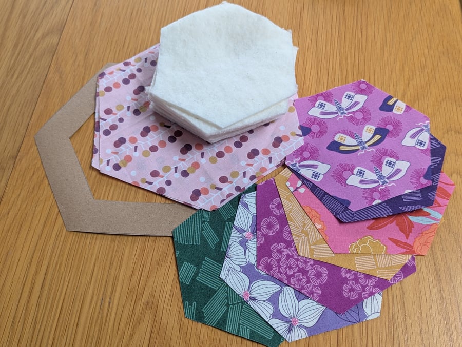 Hexie Coasters Kit - 4.25" finished