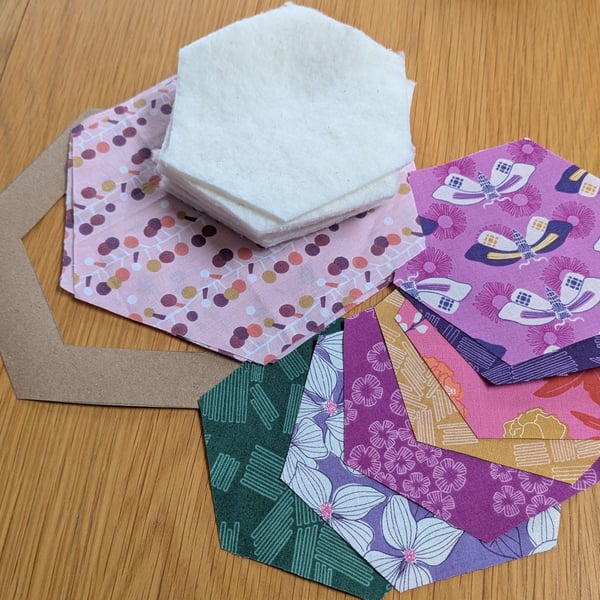 Hexie Coasters Kit - 4.25" finished