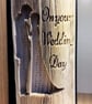 On your wedding day CUT & FOLD Book Folding Pattern - EMAILED PDF PATTERN