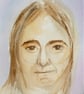 Made to order...Spirit Guide portrait ...hand painted ( ref FA  PN A7 ) - Image 2