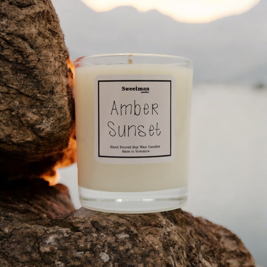 Amber Sunset Candle 