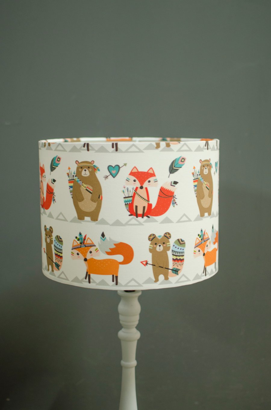 30cm Foxes lampshade