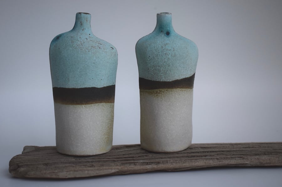 Ceramic Landscape Bottle