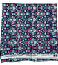 Large wash bag in Liberty cotton, floral toiletries bag with handles and pocket. - Image 7