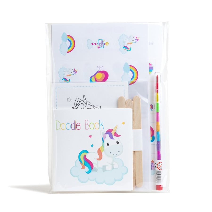 Unicorn Party Favour Activity Bundle - pack of 6