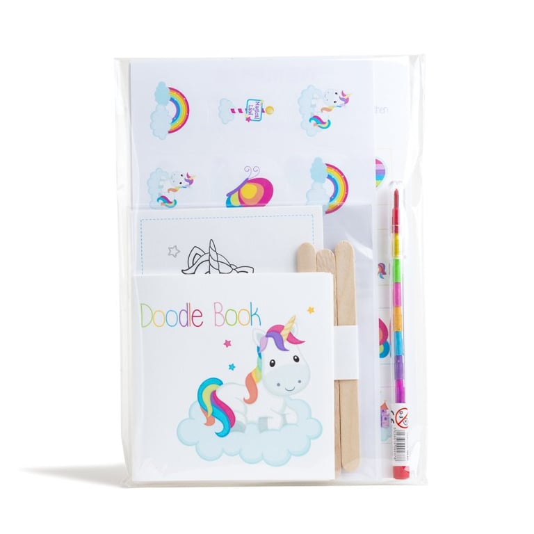 Unicorn Party Favour Activity Bundle - pack of 6