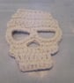 Crochet Skull Coaster  Handmade Gothic Home Décor  Rebel Series - Image 5