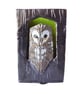 Tawny Owl in Tree Ceramic Pot - Hand Built - Image 9