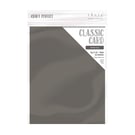 Craft Perfect 8.5x11 Pewter Gray Weave Textured Cardstock (10 pack) - 9622e