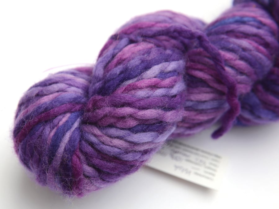 SALE Wish - Chunky merino wave wrap yarn