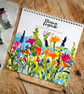 2027 Watercolour Flower Calendar – Diana Fegredo