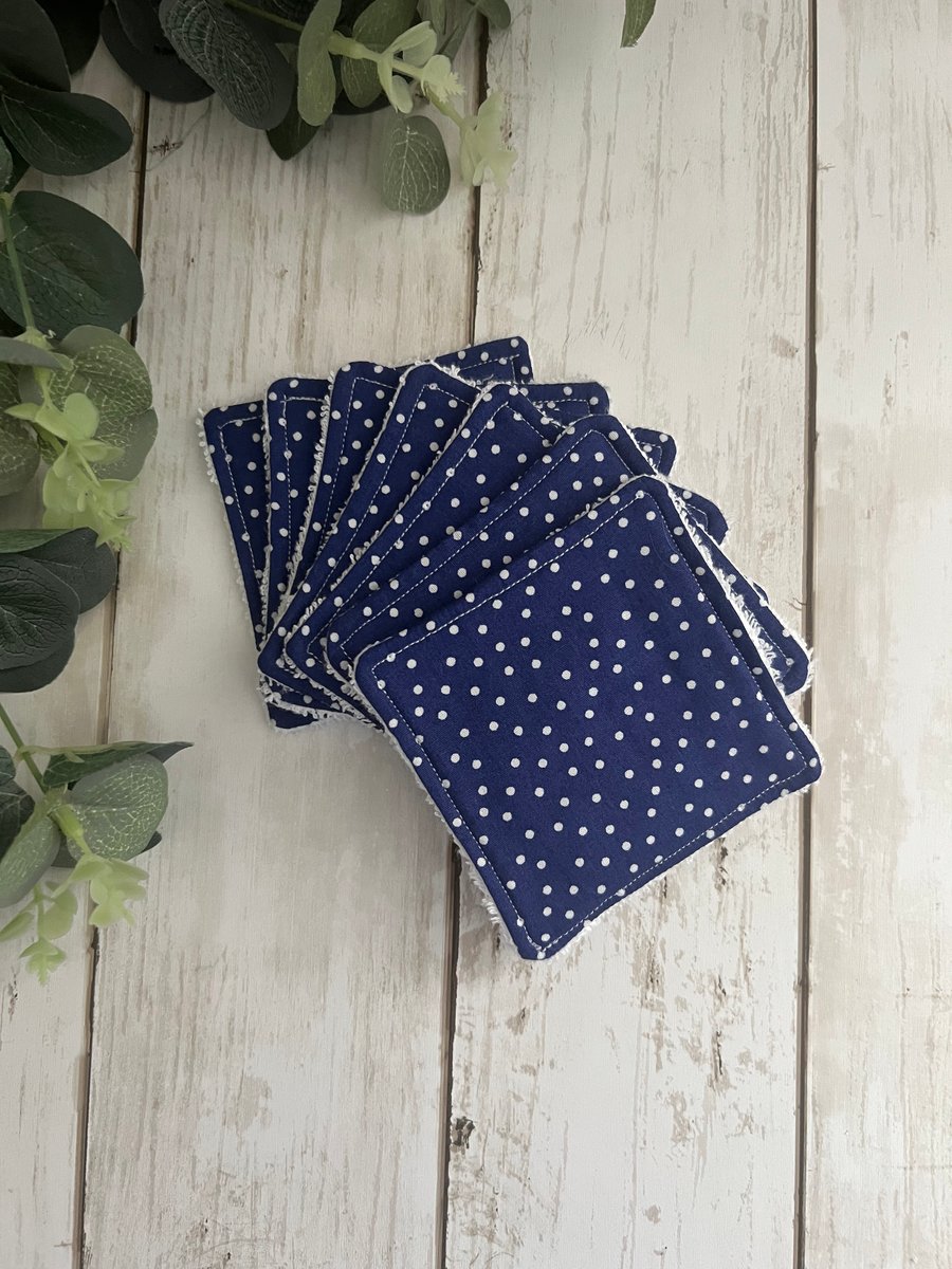 Eco Friendly Facial Pads, Sustainable & Reusable Gift, Pack of 7