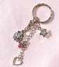 Guinea Pig Charm Keyring  - Image 2