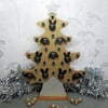 SALE Bunny Bauble Christmas Tree Decoration Standing Glittery Rabbit
