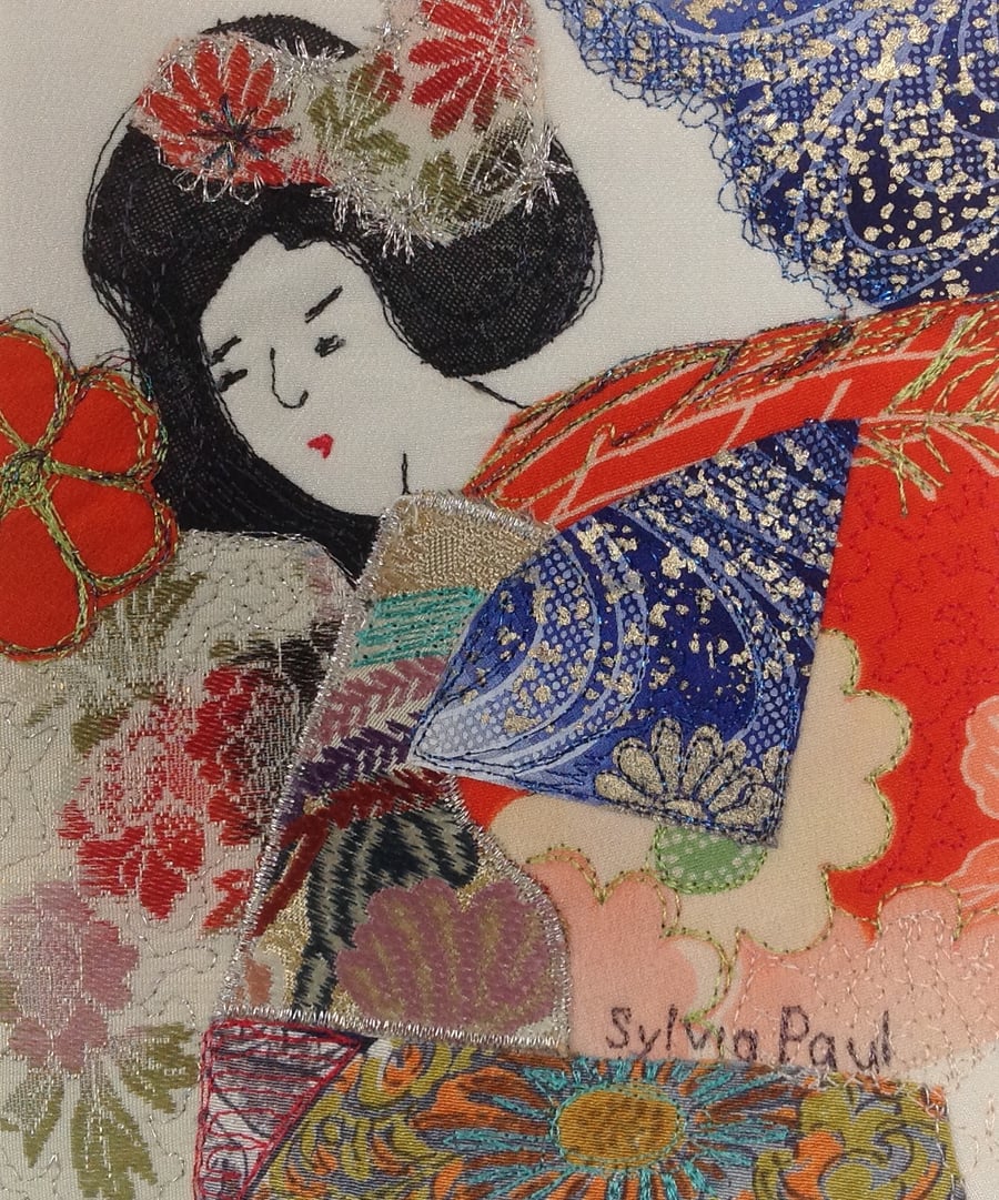 Geisha Textile Art