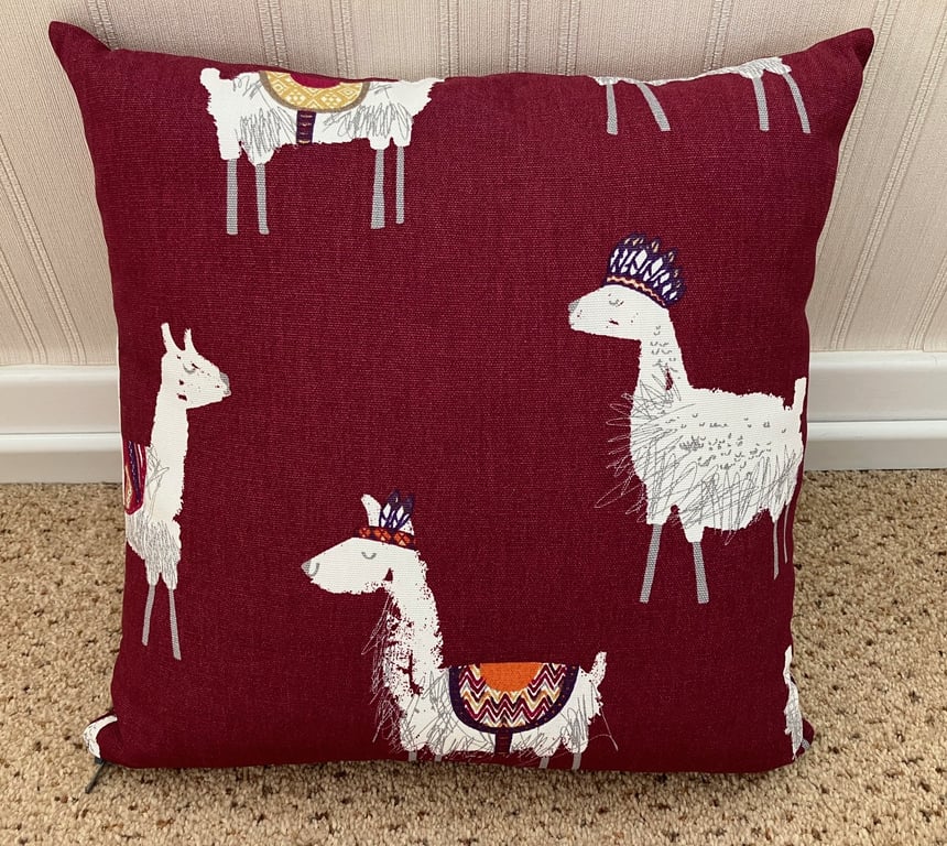 Alpaca Cushion, Novelty Cushion