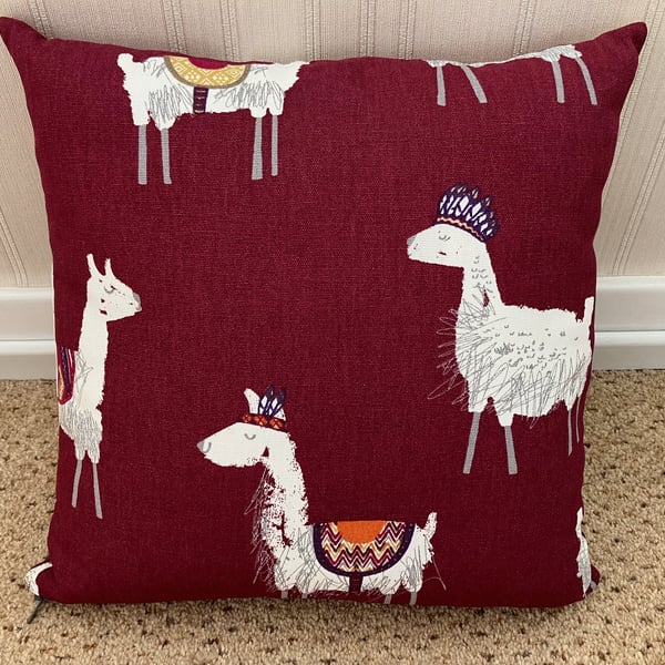 Alpaca Cushion, Novelty Cushion