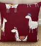 Alpaca Cushion, Novelty Cushion