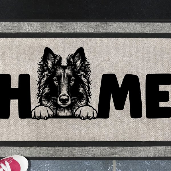 Belgian Groenendael Home Door Mat No.1 - All Weather Welcome Mat - 45x70cm 