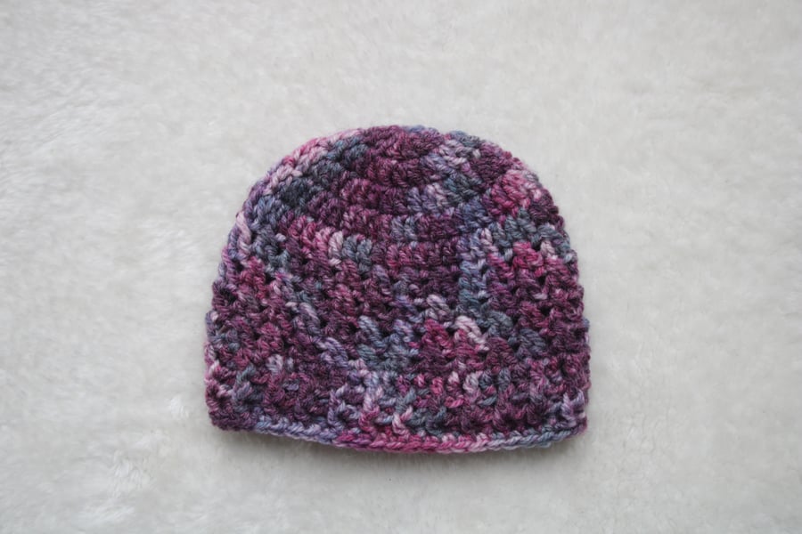 Hat for a Baby Girl - 6-9 Months - Baby Beanie Hat - Spring Baby Hat 
