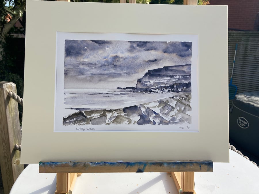 Whitby Outlook Watercolour 