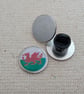 Wales Flag Badge - Large Resin Topped Pin badge - Welsh flag Pin - Image 2