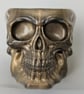 Resin Skull Bowl - Metalic Gold - Image 2