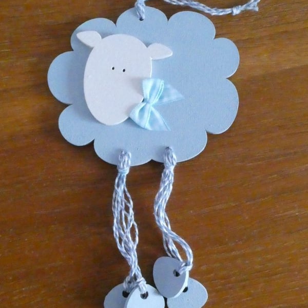 Sheep Decoration - Blue