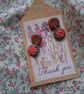 CLEARANCE! polymer clay earrings handmade- reduced-no 21