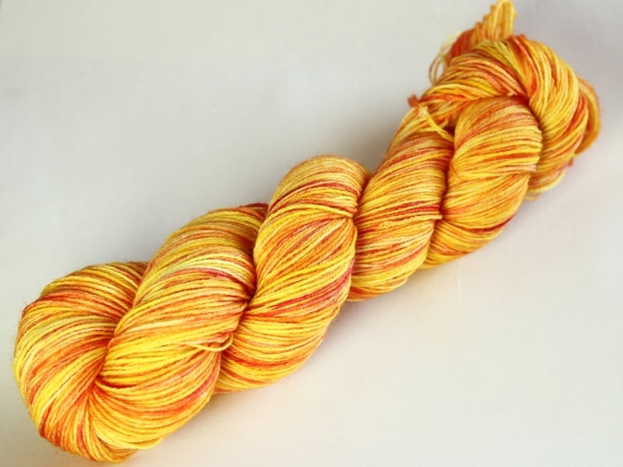 RESERVED: Sparky - Superwash merino sock yarn