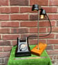 Decorative Desk or Table Lamp, Repurposed Vintage Ericsson Bakelite Telephone - Image 4
