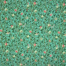 William Morris Water Resistant Tablecloth. 100 x 145cm Bird Pomegranate duckegg