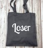 Loser Shopper Organic Cotton Bag Tote - Image 1