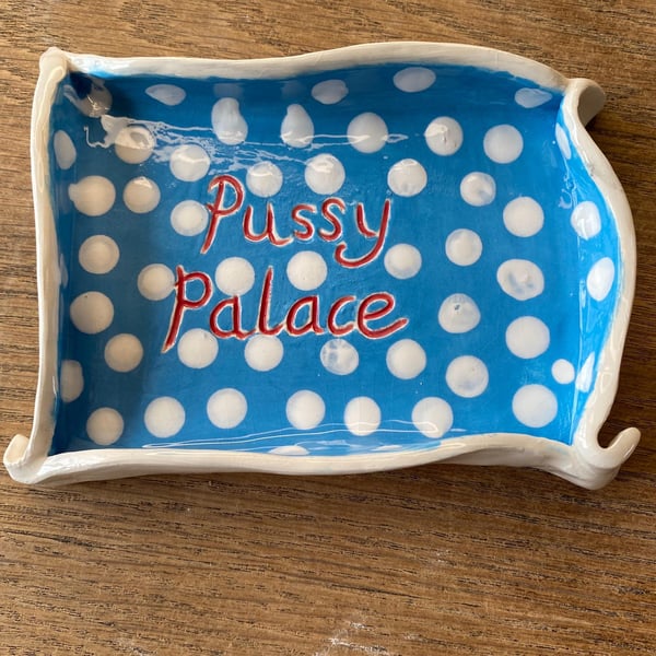 Pussy Palace trinket dish