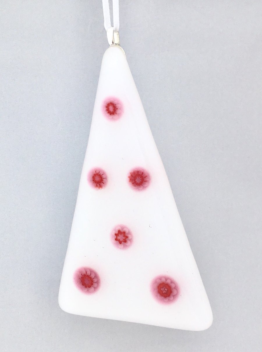 Murini Christmas Glass Tree Decoration 