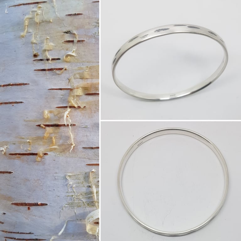 Birch bark Bangle