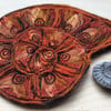 Ammonite Felt Hanging. 