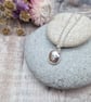 Sterling Silver Hammered Pebble Necklace Pendant - JBJ2017 - Image 5