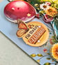 Birthday Wishes Card & Box - 3D Decoupage Keepsake Gnome Card, Let's Party - Image 2