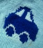 Boys Hooded Jumper with a Car Motif, Baby Shower Gift, Custom Make, Jumper - Image 6
