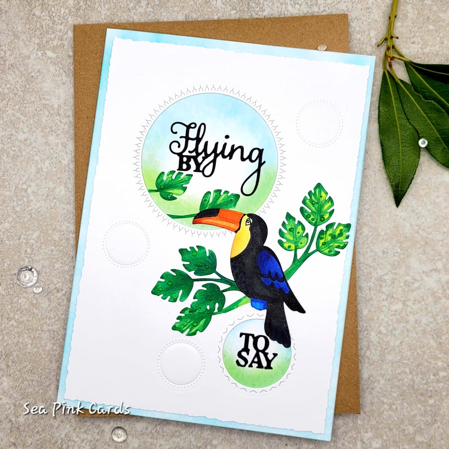 Fathers Day Card - toucan cards, gift tag option