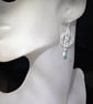 Gwen Green gem earrings - Image 2