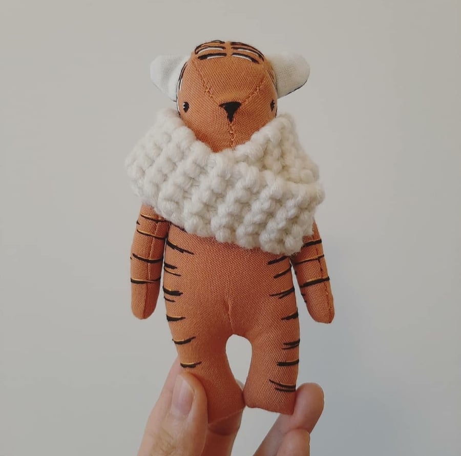 Tiger, Soft Sculpture, Nursery