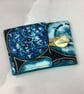 Geode cup cosy, Crystal cup cozy, Mug sleeve, 2 options, Handmade - Image 7
