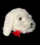 Needle felted dog bauble - White cavapoo, cockapoo, doodle - Image 6