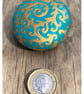 Gold on Blue - Image 4