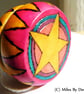 Pyrography Patterned Wooden Yo-Yo  - Image 2